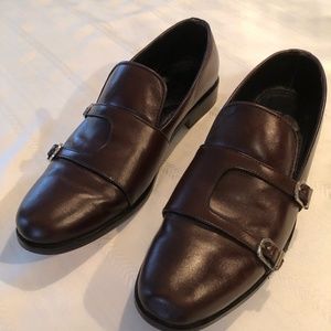 Johny Weber Handmade Double Monk-Strap Leather Shoes